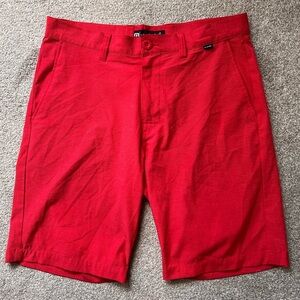Mens Travis Mathew 10” Golf Shorts Size 32